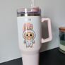 Labubu inspired Stanley style cups Image 7