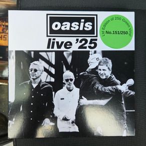 Oasis "Wonderwall and Bring It On Down" Limited Edition Green Vinyl