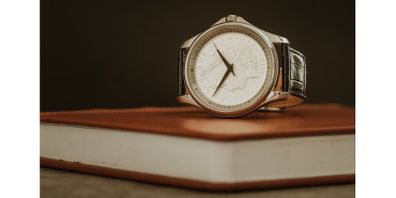 1921 morgan silver dollar coin watch