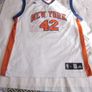Vintage Adidas New York Knicks #42 David Lee White Jersey Image 5