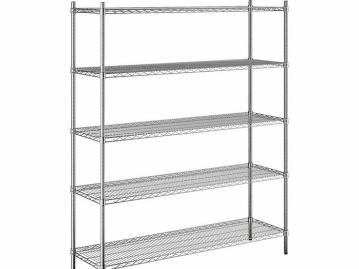 Chrome shelf