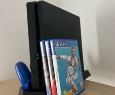 PS4 Console Bundle + Games + Controllers + Stand