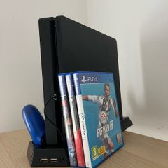 PS4 Console Bundle + Games + Controllers + Stand