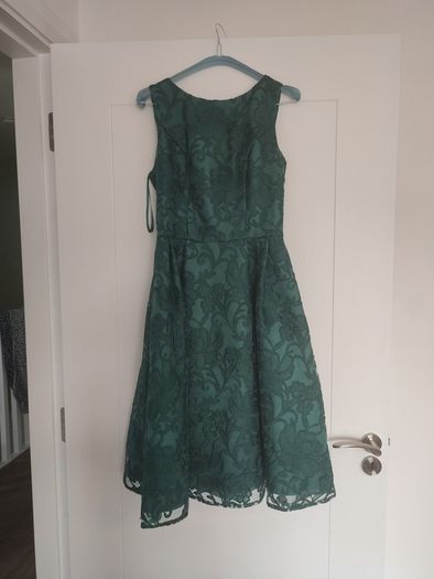 Chi Chi  teal embroidered dress size 10