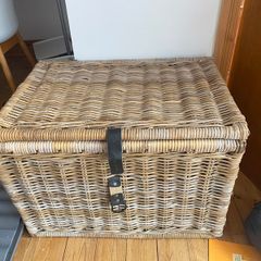 Large rattan basket