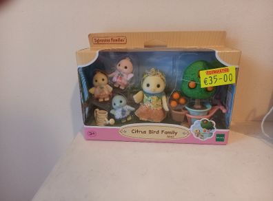 Sylvanian Families Citrus Bird Family