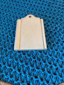 antique ivory note pad