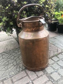 Copper Milk Churn