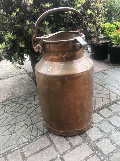 Copper Milk Churn