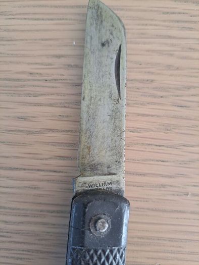 Vintage Jack Knife Folding Folder Pocket Knife Spike William Rodgers Sheffield Army Scout Navy