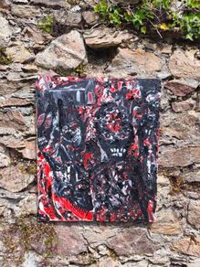 Original acrylic painting on canvas.