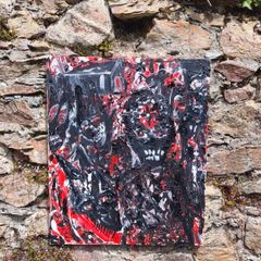 Original acrylic painting on canvas.