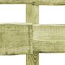5 pcs 2-Rail Garden Fences Impregnated Pinewood 510x90 cm Image 3