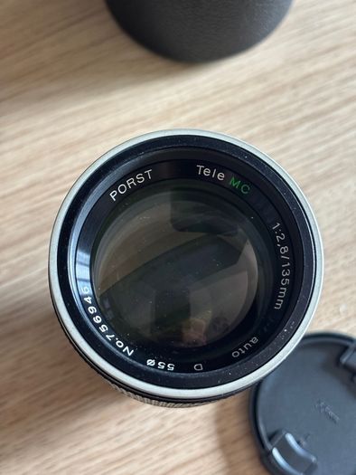 Porst Tele MC 135mm f/2.8 Auto Vintage Manual Focus Lens Multi Coated Japanese Lens