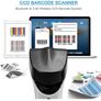 NETUM DS5000 Bluetooth 1D Barcode Scanner Hands-Free CCD Barcode Reader with Stand and Built-in Memory Image 3
