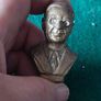 old brass bust of de valera Image 8