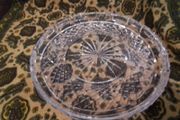 Waterford Cut Glass Crystal Tray