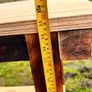 Heavy Duty Rustic Workbench / Table Desk On Wheels Image 6