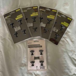 Pep & Co Decorative Door Knobs (Black)