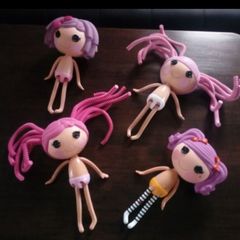 4 Lalaloupsy Dolls