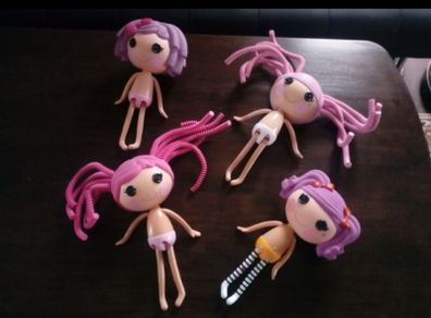 4 Lalaloupsy Dolls