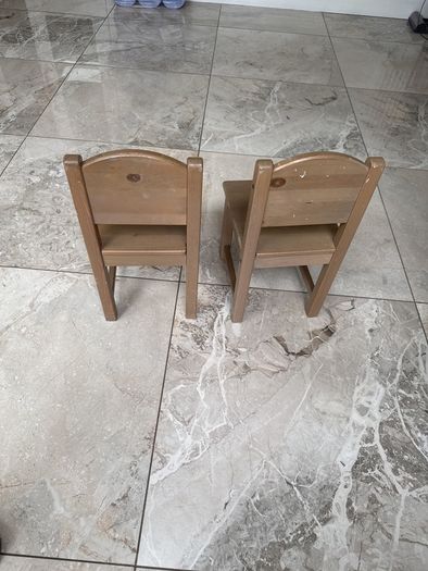Two IKEA kid chair  free collection