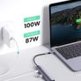 USB C Hub Type C to 3 Port USB 3.0 Dock with Gigabit Ethernet Adapter Micro USB Power for MacBook Pro Air Dell XPS 15 13 Chromebook Pixel Surface Book 2 Samsung S10 S9 Plus S8 Note 9 8 Image 5