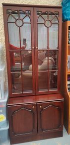Mid Century Glass Cabinet