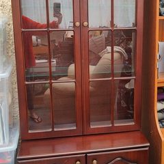 Mid Century Glass Cabinet