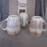 Ceramic Stonewall Pottery Glazed Mugs (3)/Approximately 3 x 5-Inches and Holds 16 Ounces/2 Cups  ..  FINAL PRICE DROP Image 5