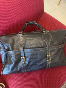 Large Leather Hold- All