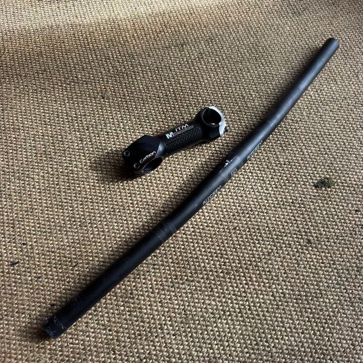 ITM Millenium carbon stem + Ritchey WCS bars