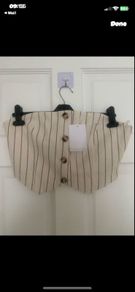 Bnwt bershka large strapless waistcoat