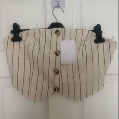 Bnwt bershka large strapless waistcoat