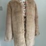 jacket Zara fur jacket size large edge to edge style Image 7