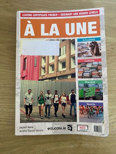 Secondary School French books