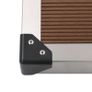 Outdoor Shower Tray WPC Stainless Steel 110x62 cm Brown Image 7