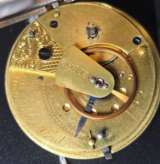 Silver Pocket Watch by Kendal & Dent - 1893c