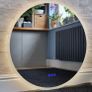 LED Bathroom Mirror Bluetooth Speakers Demister Makeup Cosmetic Image 4
