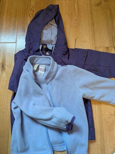 2-in-1 jacket with fleece