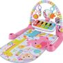 Fisher-Price Baby Play Mat | Deluxe Kick & Play Baby Play Gym for Newborn Baby to 3 Year Olds with Light Up Piano, Toys and Comfy Baby Mats for Floor Play | Playmats & Floor Gyms - Pink Image 6
