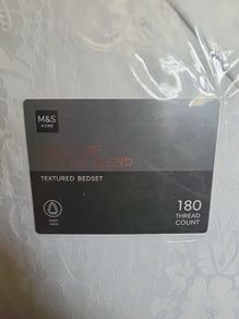 new white sigle bedset  duvet