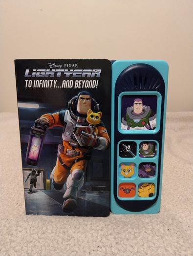 Disney Pixar Lightyear Sounds Book Hardback &  Hyperspace Colouring Book