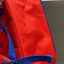 United Colors of Benetton Colorblock Backpack Red & Blue Image 5