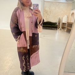 zara quilted coat