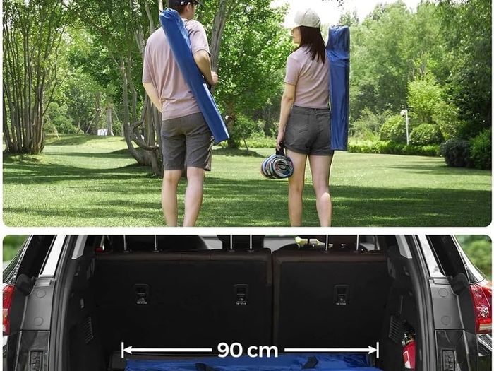NEW SALE | Set of 2 Folding Camping Chairs, Comfortable, Heavy Duty Structure, Max. Load Capacity 150 kg, with Cup Holder, Outdoor Chair