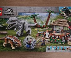 lego jurassic world 75941 Indominus Rex vs Ankylosaurus