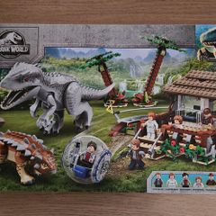 lego jurassic world 75941 Indominus Rex vs Ankylosaurus