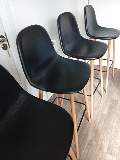 four Jysk bar stools