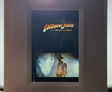 Rare Vintage Indiana Jones 35mm Film Cell Slide
